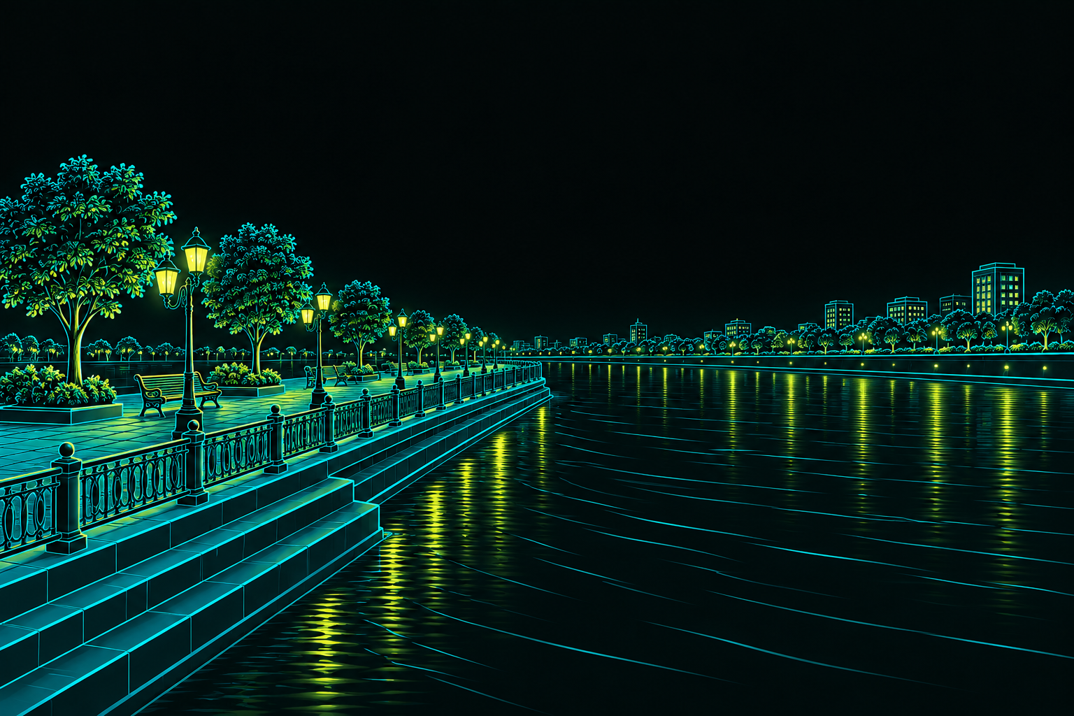 Gomti riverfront