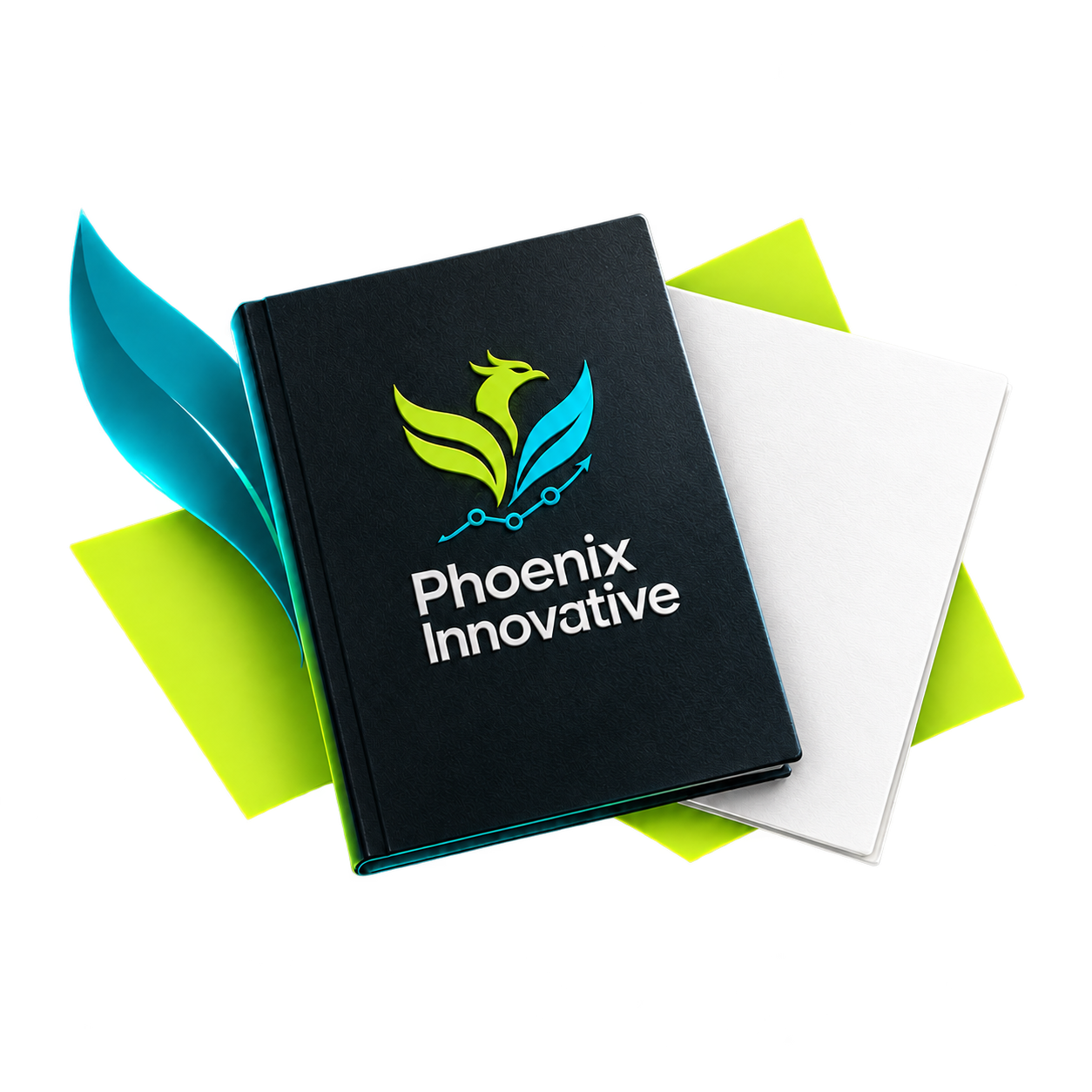 Phoenix brand strategy booklets and colour sheets
